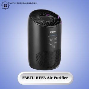 PARTU HEPA Air Purifier–Odor Killer With Fragrance Sponge Under 50
