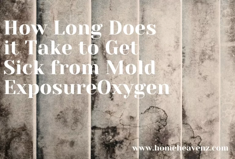 How Long Does it Take to Get Sick from Mold Exposure